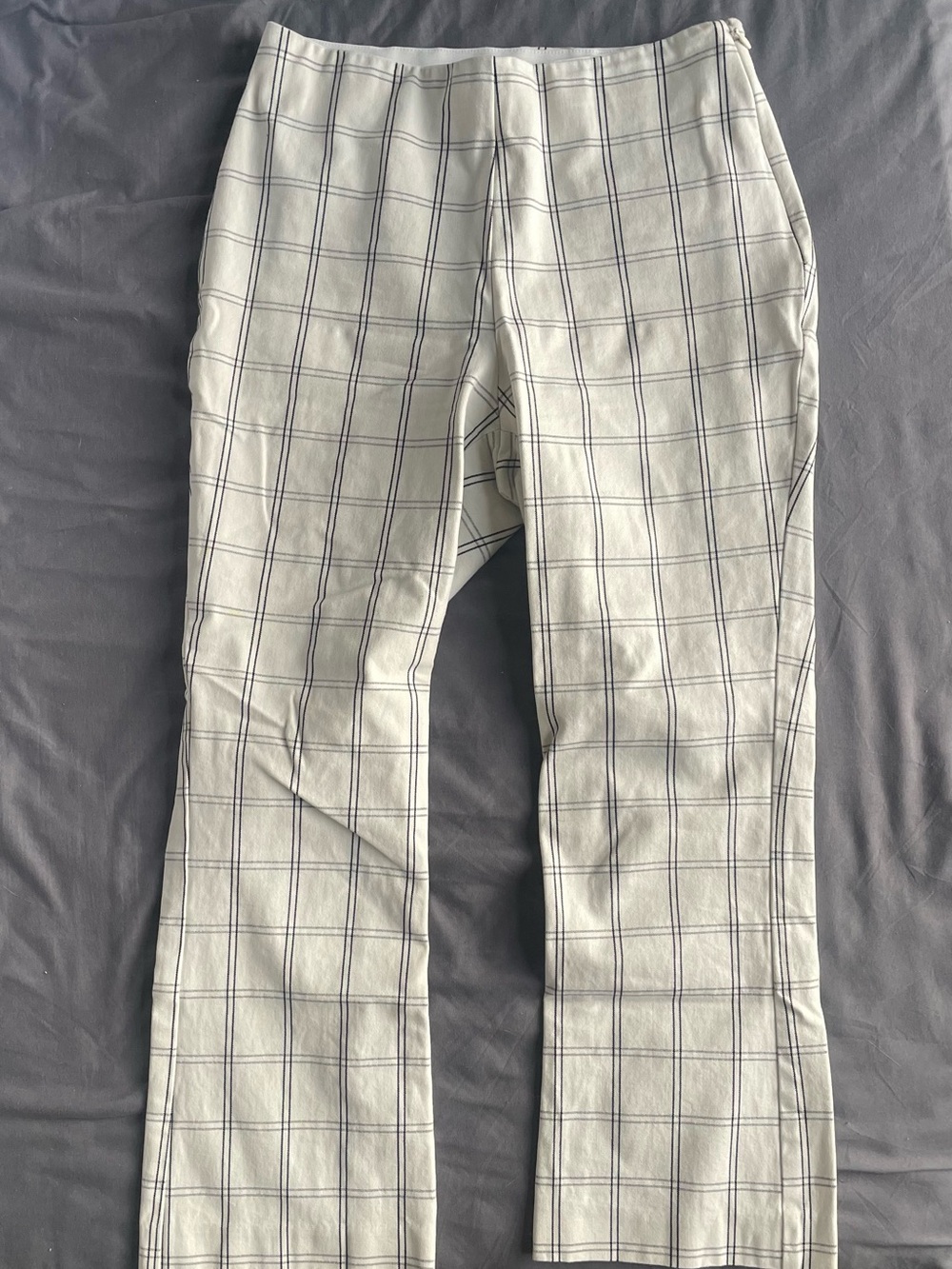 Plaid Chinos
